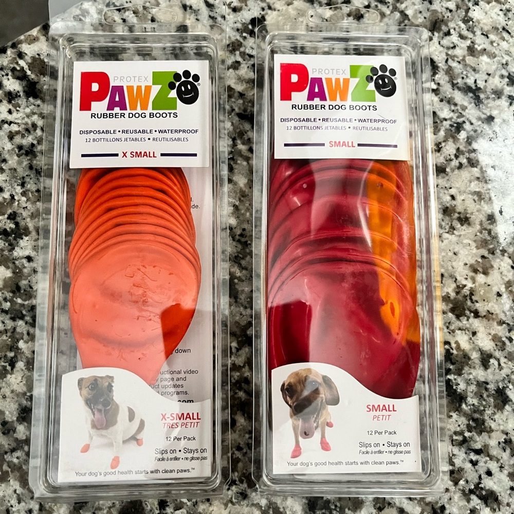 Rubber dog boots
